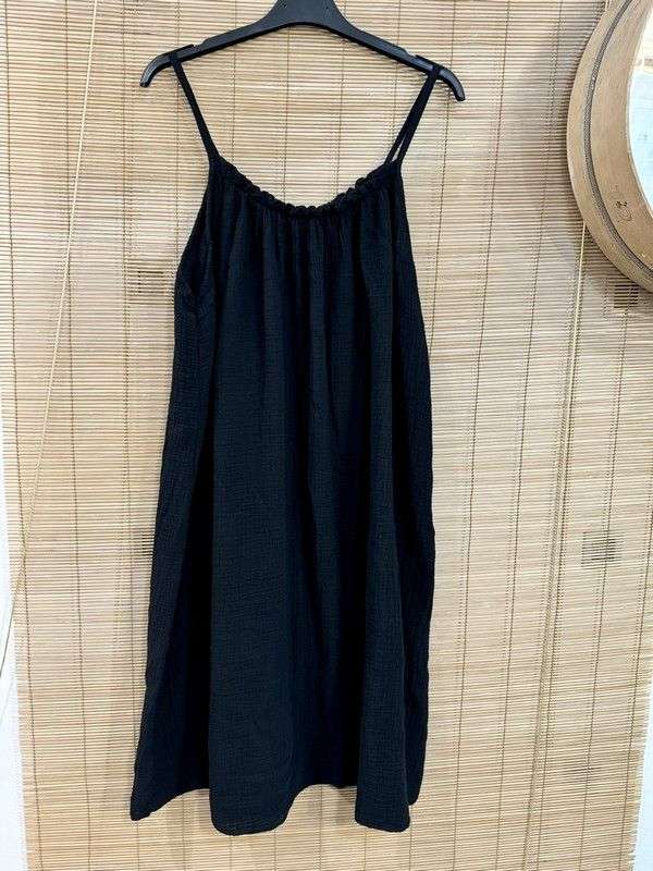 robe bretelle coton